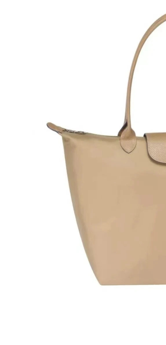 Bolso Tote  de Piel Bordado-Gran Capacidad, Asa Larga