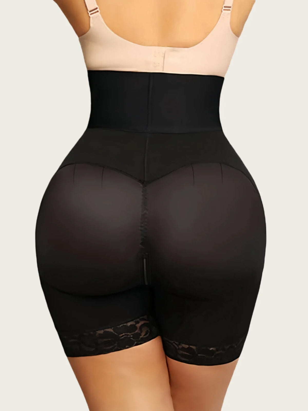 Faja short moldeadora de talle alto, vista lateral