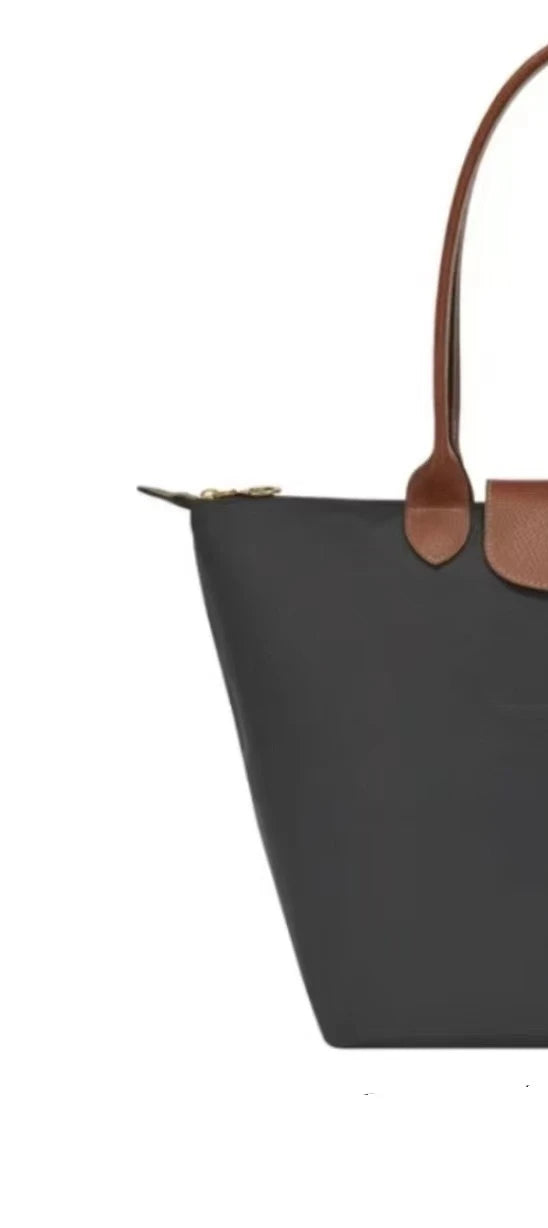 Bolso Tote  de Piel Bordado-Gran Capacidad, Asa Larga