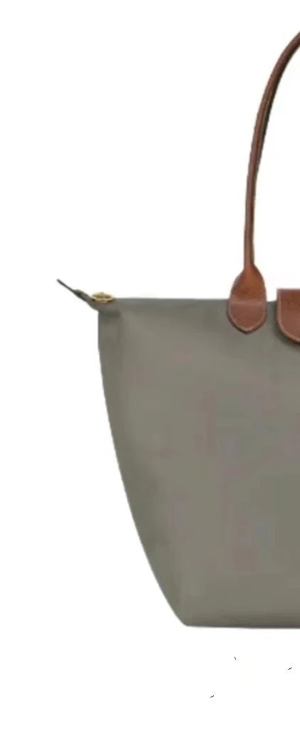Bolso Tote  de Piel Bordado-Gran Capacidad, Asa Larga