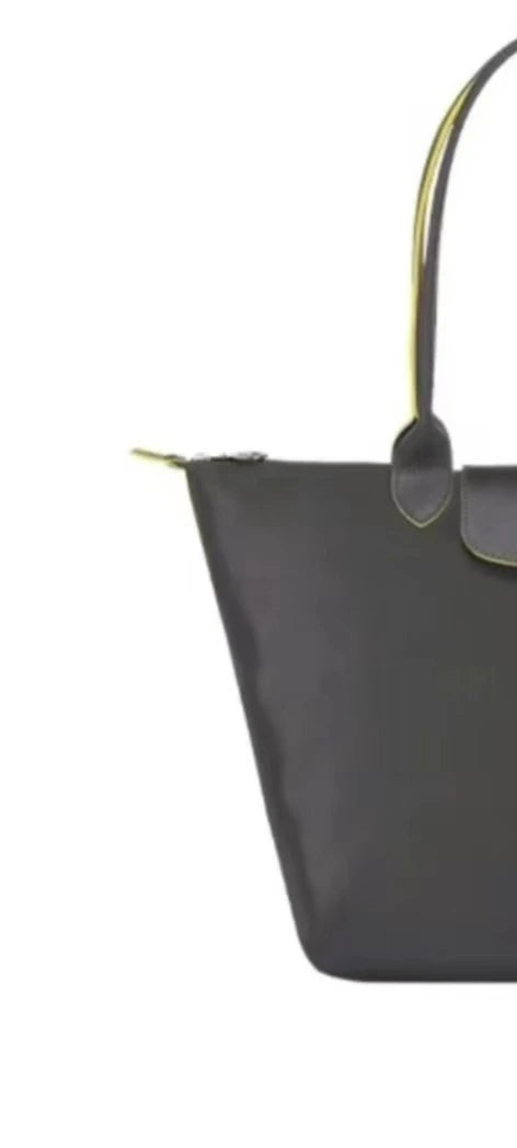 Bolso Tote  de Piel Bordado-Gran Capacidad, Asa Larga