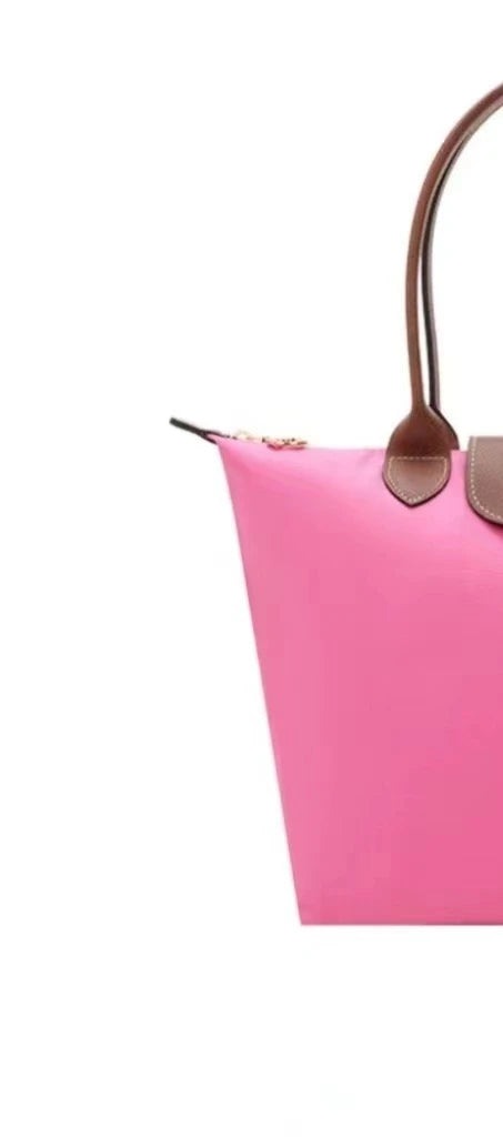 Bolso Tote  de Piel Bordado-Gran Capacidad, Asa Larga
