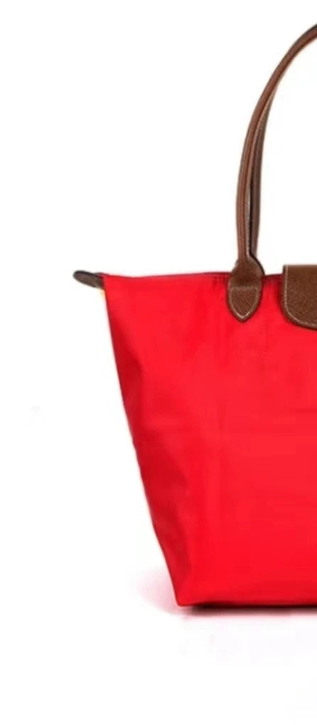 Bolso Tote  de Piel Bordado-Gran Capacidad, Asa Larga