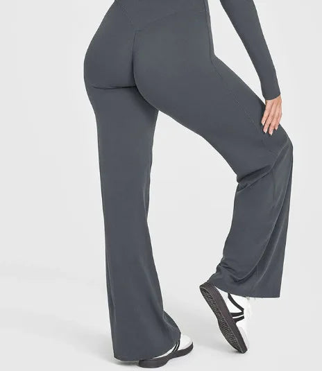 Pantalón Ancho de Punto Suave