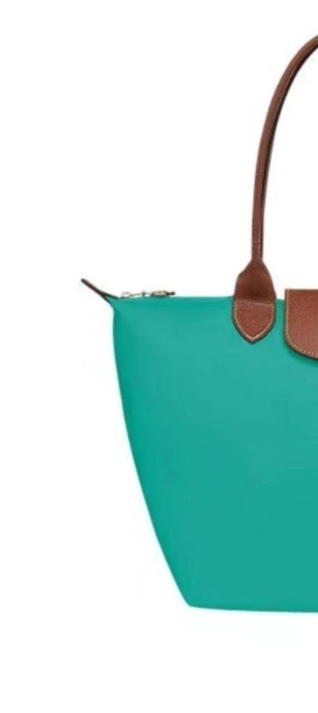 Bolso Tote  de Piel Bordado-Gran Capacidad, Asa Larga