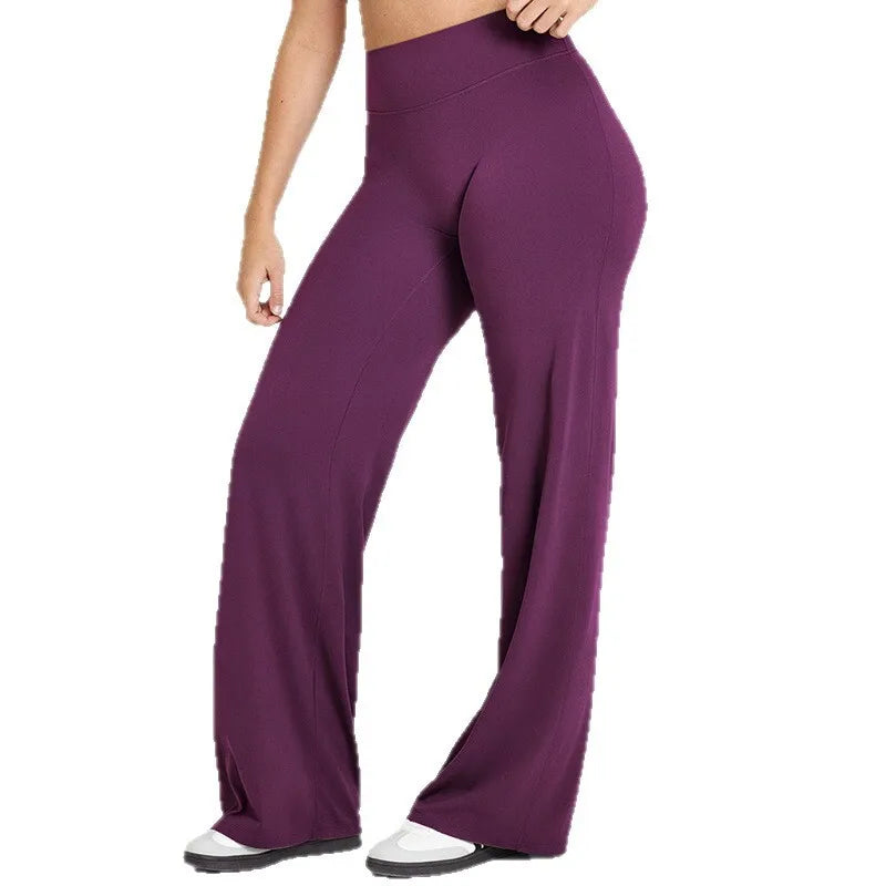 Pantalón Ancho de Punto Suave